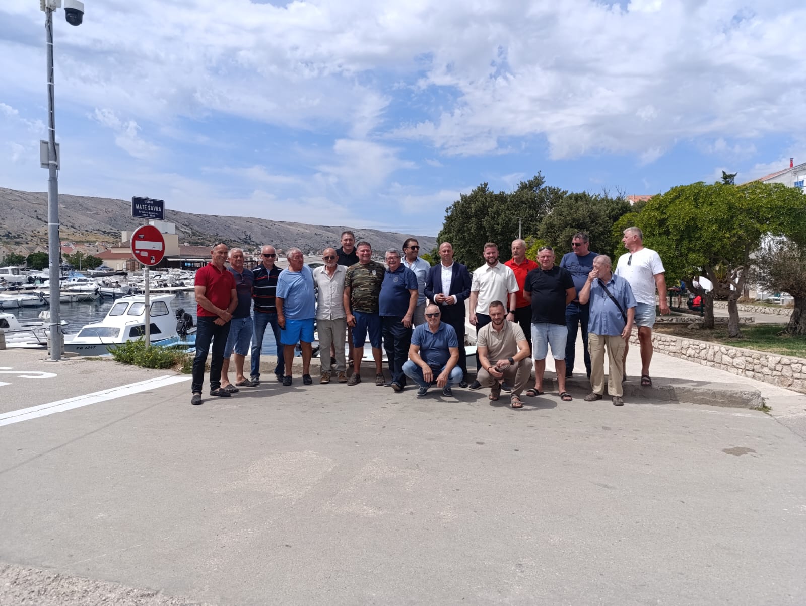 Posjet izaslanstva Grada Raba i rapskih branitelja otoku Pagu