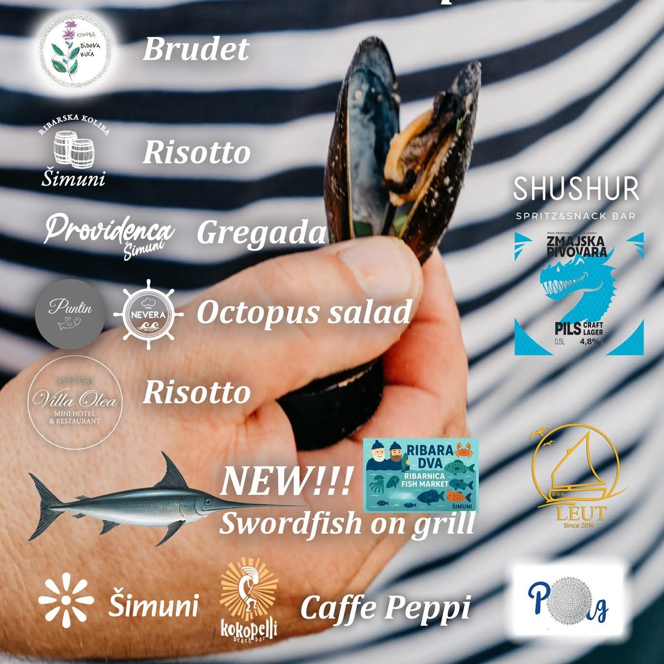 Ribarska fešta u Šimunima, 11. 8.