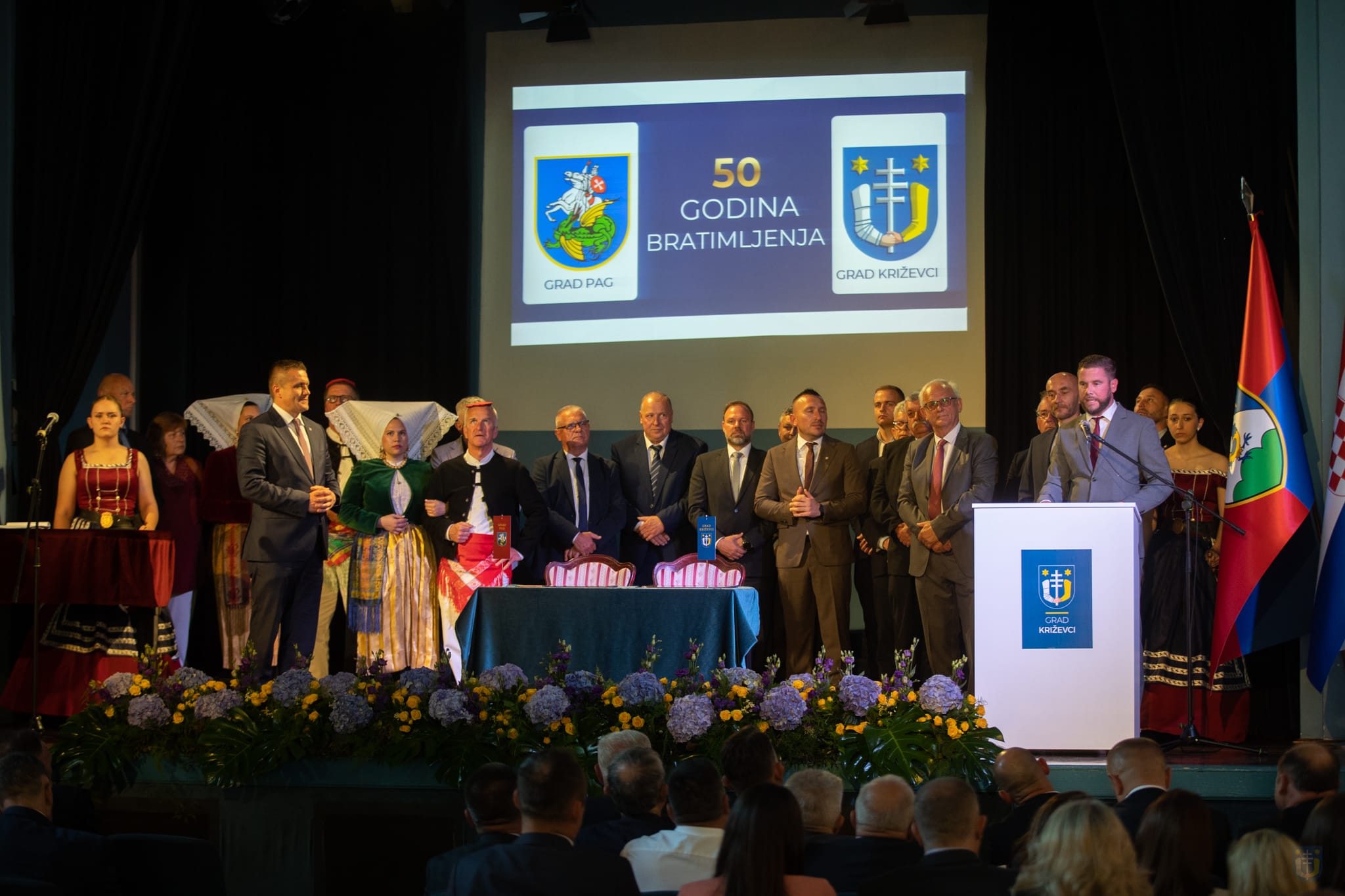 Izaslanstvo Grada Paga sudjelovalo na svečanoj sjednici Grada Križevaca